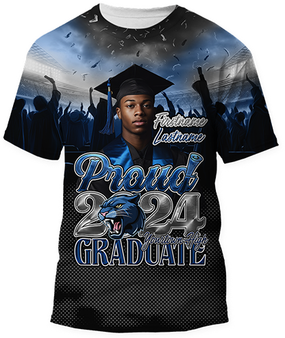 Copy of Graduation Stole and 3D T-Shirt